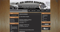 Desktop Screenshot of esasarana.com
