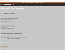 Tablet Screenshot of esasarana.com